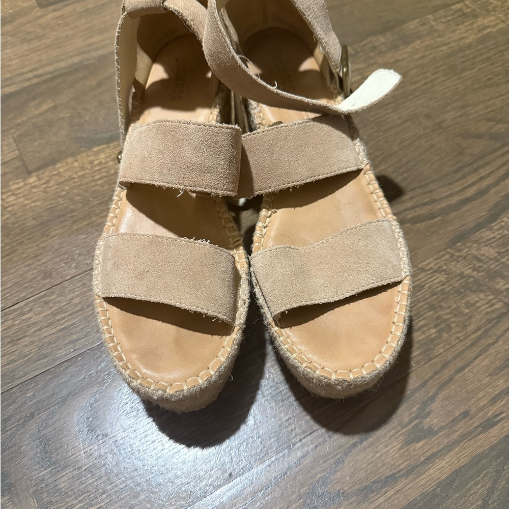 Women's Tan Espadrille Sandals